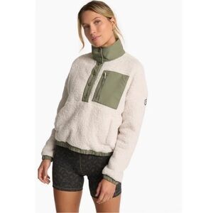 Cozy Sherpa Popover in Dune size S